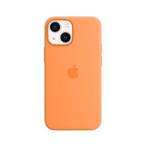 iPhone 13 mini Silicone Case with MagSafe - MidnightActual Color:Marigold